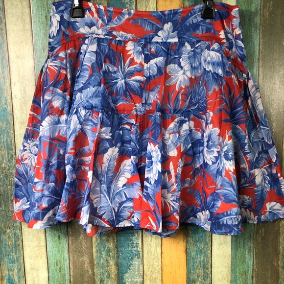 J.Crew Multi Tiered In Ratti Rio Floral J Skirt - Picture 2 of 4